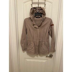 Stoosh Women’s lightweight jacket‎ size M Tan/khaki